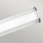 Preview: Elstead Facet LED Wandleuchte 2-fach Poliertes Chrom Opal geätzt IP44