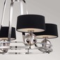 Preview: Elstead Uptown Gotham LED Kronleuchter G9 4-fach Imperial Silber