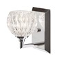 Preview: Elstead Serena LED Wandleuchte G9 Poliertes Chrom IP44