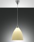 Preview: Fabas Luce Pendelleuchte Provenza E27 Ø270mm Bernstein, made in Italy