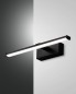 Preview: Fabas Luce LED Bad-Wand/Spiegelleuchte Nala 45x90mm 6W Warmweiß IP44 Schwarz