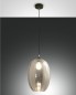 Preview: Fabas Luce Pendelleuchte Infinity E27 Ø250mm Grau