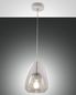 Preview: Fabas Luce Pendelleuchte Britton E27 Ø220mm Transparent