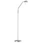 Preview: Fischer & Honsel Pool TW LED Stehleuchte 4,9W Tunable white steuerbar dimmbar Glas alabasterfarben nickel 40073