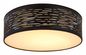 Preview: Globo Tunno LED Deckenleuchte 20W CCT Schwarz, Metall Ø38cm 15342D1