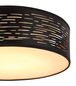 Preview: Globo Tunno LED Deckenleuchte 20W CCT Schwarz, Metall Ø38cm 15342D1