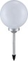 Preview: Globo Solar LED Solarleuchte 4-fach 0,06W IP44 Silber Metallic, Kunststoff 68cm 3377