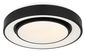 Preview: Globo Sully LED Deckenleuchte 24W CCT Schwarz Matt, Metall Fernbedienung Nachtlicht Ø38cm 41368-24DS