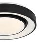 Preview: Globo Sully LED Deckenleuchte 24W CCT Schwarz Matt, Metall Fernbedienung Nachtlicht Ø38cm 41368-24DS