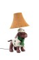 Preview: Happy Lamps, Spike der selbstbewusste Jagdhund, LED Tischleuchte, handgefertigt