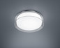 Preview: Helestra OLVI LED Deckenleuchte 12W IP44 90Ra Warmweiss Chrom 15/1931.04