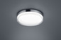 Preview: Helestra TANA LED Deckenleuchte 18W IP44 90Ra Warmweiss Chrom 15/1933.04