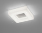 Preview: Helestra COSI LED Wandleuchte,Deckenleuchte 22W IP30 90Ra Warmweiss Mattnickel 15/2105.06