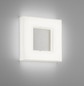 Preview: Helestra COSI LED Wandleuchte,Deckenleuchte 22W IP30 90Ra Warmweiss Mattnickel 15/2105.06