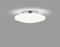 Preview: Helestra KYMO LED Deckenleuchte 12W IP44 90Ra Warmweiss Chrom 15/2124.04