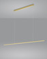 Preview: Helestra LOOPY LED Pendelleuchte 22W dimmbar 90Ra Warmweiss Mattgold 16/2109.02