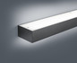 Preview: Helestra THEIA LED Wandleuchte 13W IP44 90Ra Warmweiss Mattschwarz 18/1825.22