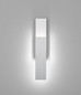 Preview: Helestra DEX LED Wandleuchte 13W dimmbar 90Ra Warmweiss Aluminium 18/2035.25