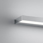 Preview: Helestra SLATE LED Wandleuchte 15W IP44 90Ra Warmweiss Chrom 18/2038.04