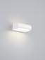 Preview: Helestra LUZ LED Wandleuchte 9W dimmbar IP54 90Ra Warmweiss Mattweiß 18/2508.07