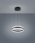 Preview: Helestra LIV LED Pendelleuchte 49W dimmbar 90Ra Warmweiss Mattschwarz 26/1692.22