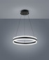 Preview: Helestra LIV LED Pendelleuchte 70W dimmbar 90Ra Warmweiss Mattschwarz 26/1792.22