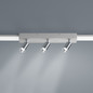 Preview: Helestra VIGO LED Deckenleuchte 12,2W dimmbar Warmweiss Mattnickel Made in Germany 35/1731.18