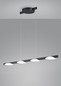 Preview: Helestra POLE LED Pendelleuchte 41W dimmbar Warmweiss Mattschwarz Made in Germany 46/1901.22