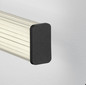 Preview: Helestra ALLA LED Wandleuchte 18W IP44 90Ra Steuerbare Lichtfarbe Mattschwarz 8-5054.22