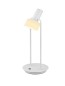 Preview: Hell Banji LED Tischleuchte Warmweiss Dimmbar 37cm getrennt schaltbar Weiss 50446/1-07