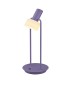 Preview: Hell Banji LED Tischleuchte 3-fach Warmweiss Dimmbar 37cm getrennt schaltbar Violett 50446/1-22