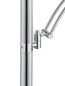 Preview: Hell Andy LED Stehleuchte Dimmbar 185cm CCT Nickel 60556/2-92