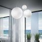 Preview: Ideal Lux MAPA BIANCO Pendelleuchte E27 ⌀300mm dimmbar Weiss 009087