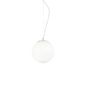 Preview: Ideal Lux MAPA BIANCO Pendelleuchte E27 ⌀200mm dimmbar Weiss 009148