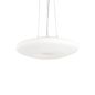 Preview: Ideal Lux GLORY Pendelleuchte E27 5-fach ⌀600mm dimmbar Weiss 019741