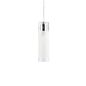 Preview: Ideal Lux FLAM Pendelleuchte E27 ⌀80mm dimmbar Weiss 027357