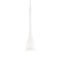 Preview: Ideal Lux FLUT Pendelleuchte E27 ⌀145mm dimmbar Weiss 035666