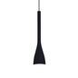 Preview: Ideal Lux FLUT Pendelleuchte E14 ⌀105mm dimmbar Schwarz 035710