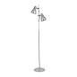 Preview: Ideal Lux ELVIS Stehleuchte E27 2-fach ⌀240mm Silber 042794