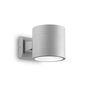 Preview: Ideal Lux SNIF ROUND Wandleuchte G9 dimmbar Grau IP54 061474