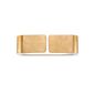 Preview: Ideal Lux CLIP Wandleuchte E27 2-fach dimmbar Gold 088266