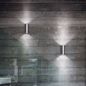 Preview: Ideal Lux LOOK GU10 Wandleuchte 2x dimmbar Chrom warmweiss 094182