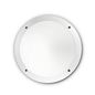 Preview: Ideal Lux POLAR Wandleuchte E27 ⌀300mm dimmbar Weiss IP66 096667