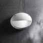 Preview: Ideal Lux MEDEA Wandleuchte E27 dimmbar Weiss IP66 096735