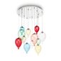 Preview: Ideal Lux CLOWN G9 Pendelleuchte 12x ⌀600mm dimmbar Bunt warmweiss 100951