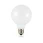 Preview: Ideal Lux LAMPADINE E27 Lampe 8W ⌀95mm Weiss 101330