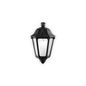 Preview: Ideal Lux DAFNE Wandleuchte E27 dimmbar Schwarz IP55 101552