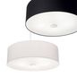 Preview: Ideal Lux WOODY Pendelleuchte E27 5-fach ⌀600mm dimmbar Schwarz 105628