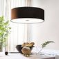 Preview: Ideal Lux WOODY Pendelleuchte E27 5-fach ⌀600mm dimmbar Schwarz 105628