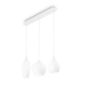 Preview: Ideal Lux SOFT Pendelleuchte E14 3-fach ⌀120/200/130mm dimmbar Weiss 111858